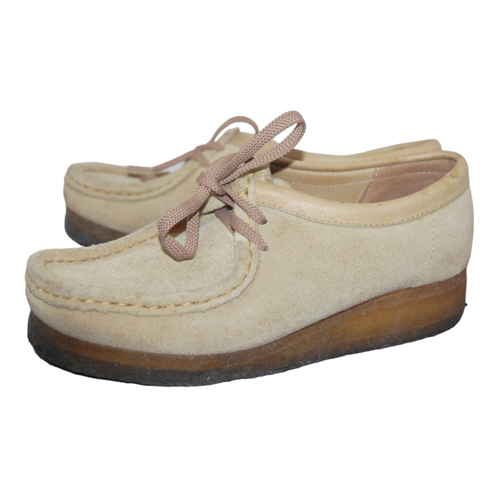 Clark’s Original Wallabee Leather shoes.